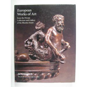Sotheby's Catalog 1996 European Art Blumka Sculpture Spoons Pottery Furniture HC